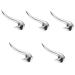 Beavorty 5pcs Metal Acupuncture Stick Eye Massager Tools Massager for Eye Tool for Face Eye Scraper Eye Massage Tool Faical Tool Face Acupoint Massager Face Scraper Zinc Alloy Nose The Face 10.00X3.20X3.00CMx5pcs Silverx5pcs
