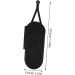 Gogogmee 2pcs Hanging Storage Pouch Hair Straightner Black Hair Rollers Storage Pouch 29.50X13.50X2.00CM Black - Buy Online on SooperMarket.com