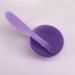 3 Sets Rubber Facial Mask Mixing Bowl & Spatula - DIY Skin Care Kit for Home & Salon - Purple - Buy Online on SooperMarket.com