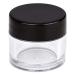 Beauticom 7g Thick Wall Clear Acrylic Jars - Leak Proof for Beauty/Cosmetics - 72 Pieces with Lids - Buy Online on SooperMarket.com
