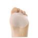 Hemoton Pair Insoles for High Heels Gel Bunion Toe Spreader Foot Separator for Bunion Gel Bunion Forefoot Pad White Front Feet Protector Foot Straighter