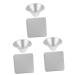 DECHOUS 3pcs Mold Tumbler Aluminum Alloy Pudding