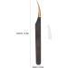 Shop Eyeline Extension Tweezers - Luxury Gold Precise & Safe Stainless Steel Salon Tools - Buy Online on SooperMarket.com