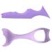 2pcs Eyeliner Eyeliner Make up Mascara Make up Mascara Tool Silicone Make up Tools Eyeliner Applicator Tool Eyeliner Stencils Make up Tools for Eyes 15x5.7cm