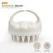 Sndyi Scalp Massage Brush - 2PCS Silicone Shampoo Brush for Dandruff Relief & Hair Growth | Wet & Dry Use - Red & Beige - Buy Online on SooperMarket.com