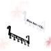 Cabilock 2pcs Metal Clothing Rack Coat Rack Door Hanger Door Hooks Coat Hanger Hanging Door Household 36X18CM As Shown - Buy Online on SooperMarket.com