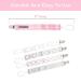 Pacifier Metal Clip (4 Pack) for Babies - Modern Unisex Holder for Binky Soothie Toys - Durable Lightweight Baby Accessory - Girl Pack in Pink - Buy Online on SooperMarket.com