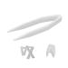 Metal Teeth Brace for Party Fashionable Jewelry Decoration Plated English Letter X Fits Most Tooth Sizes Portable