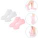 minkissy 2 Pairs Exfoliating Moisturizing Socks Moisturizing Foot Masks Cuticles Socks Features Socks for Women Lotion Socks Moisturizing Socks for Foot Care Spa Sebs Girl Foot Socks - Buy Online on SooperMarket.com