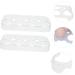 Mikikit Practical Pcs Egg Shelf Utensil Holder with Lid Containers with Lids Refrigerator Egg Case Blank Organizer Professionl - Buy Online on SooperMarket.com