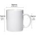 Vixar Hot Coffee Premium Roast Served Fresh Coloured Mug Cup Gift Birthday Work Office Christmas Tea Coffee (Pink) - Buy Online on SooperMarket.com