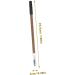 Healeved 3pcs Makeup Portable Non-smudging Wood Pencil Home Women Wooden for Eyebrow - Buy Online on SooperMarket.com