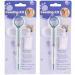 2 Pack Pet Medicine Feeding Syringe & Dropper for Dogs, Cats, Birds - Oral Pill Dispenser Tool - Buy Online on SooperMarket.com