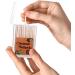 Cinnamon Flavored Toothpicks for Adults - 800 Pcs in Clear Plastic Boxes - Buy Online on SooperMarket.com