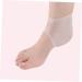 Healeved 1 Pair Foot Care Protector for Men Women Silicone Socks Moisturizing Socks Shoe Insole Shoe Filler Breathable Socks Gelt Shoe Inserts Silicone Gel Socks Heel White medium - Buy Online on SooperMarket.com