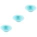 Ipetboom 3 Pcs Makeup Brush Clean Silicone Bowl mediumx3pcs Greenx3pcs