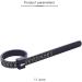 1 Pack US Ring Sizer Measuring Gauge 1-17 US Rings Size Plastic Finger Sizing Measure Tool Reusable Black - Buy Online on SooperMarket.com