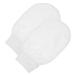 FRCOLOR 6 Pcs Exfoliating Bath Gloves & Mitts - Reusable Mud Cleaning Shower Supplies for Girls | White | 24x15cm - Buy Online on SooperMarket.com