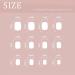 Sethexy Short Square Pink False Nails - 24Pcs Glossy Pure Color Collection for Women and Girls - Buy Online on SooperMarket.com
