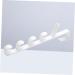 Hemoton 4 pcs Coat Over Hanger Holders Door Plastic Multifunctional Hanging Towel Portable White Hooks Hat 2pcsx2pcs Whitex2pcs - Buy Online on SooperMarket.com
