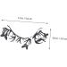 ABOOFAN 10 Pairs Eyelashes Fake Eye Lashes Fake Lashes Christmas Fake Eyelash Masquerade Lashes Makup Party Eyelash Dress Paper Cutting Lashes Natural False Lashes Clothing Make up - Buy Online on SooperMarket.com