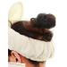 Sweet Twist Plush Bunny Rabbit Ear Headband - Stretchable Makeup Headband (White) - Buy Online on SooperMarket.com