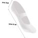 Mikinona 1 Pair Cracked Heel Socks Silicone Moisturizing Socks Cooling Heel Repair Socks Plantar Silicone Socks Heel Sleeves Arch Socks Compression White Beach Ballet Socks Men and Women - Buy Online on SooperMarket.com