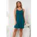 Sosolism Women's Nursing Nightdress with Padded Lace Trim - Green Maternity Dress - Buy Online on SooperMarket.com