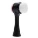 Face Exfoliator Brush Manual Face Brush Silicone Face Scrubber 2 in 1 Face Cleansing Brush for Cleaning Exfoliating