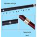 Lightweight Walking Stick with Wooden Ergonomic Handle Crutches 10 Adjustable for Men Women Arthritis Seniors Disabled Elderly Mobility Cane with 3 Legs Non-Slip Rotate - Buy Online on SooperMarket.com