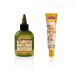 Difeel Shea Butter Moisturizing Hair Collection - 2 Piece Set: Includes Shea Butter Hair Oil and Mega Care Raw Shea Butter Hair Oil
