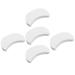 ERYUE 50 Pcs Eyeshadow Pads Stencils Eyeshadow Pad Patches Eyeshadow Stickers Eyeshadow Shield for Eye LipMakeup Supplies 50pcs White