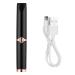 Heated Eyelash Curler Electric Rechargeable Long Lasting Lash Curler for Makeup Black Eyelash Curler for Women