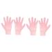 ABOOFAN 2 Pairs Sun Protection Gloves for Women Repair Cracked Hands Gloves whitening moisturizing Hand Gloves Dry Skin Rough Skin Gloves Miss Water Proof Anti-Crack Sebs Gloves