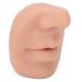 Realistic 3D Silicone Nose Mouth Model for Display - Flexible Acupuncture & Piercing Practice | Reusable 3 Colors Available - Buy Online on SooperMarket.com