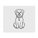 2 x Microfiber Cleaning Cloths "Bichon Fris " (LC00025121)