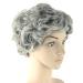 Buy Women's Grey Short Wavy Daily Cosplay Wig | Stylish & Comfortable | International Shipping - Buy Online on SooperMarket.com