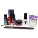 MIA SECRET PINK ACRYLIC POWDER PROFESSIONAL FULL NAIL KIT - 05  Contents: Liquid Monomer  Pink Powder  Primer  Nail Glue  Top Coat  20 Nail tips  Nail Brush  Emery Block  Nail File