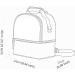 Buy AIFUSI Double-Like Breast Milk Cooling Bag - Waterproof Freshness Backpack for Baby Bottles (Black) - Ideal for International Shipping - Buy Online on SooperMarket.com