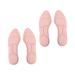 Healeved 2 Pairs High Heel Inserts for Women Running Insoles for Women Orthotic Insoles High Heel Pads Women Insoles for Shoes Arch Support Insoles Absorption Pad Plug-in Miss Sole of Foot Pink 25X8.8cm