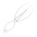 1 Pc Three- Point Grooming Stencil Girl Eyebrow Measuring Tool Positioning Ruler Travel Portable