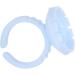 Eyelash Extension Glue Ring Cup 1.5cm / 0.6in Stable Wearing Easy To Wear Eyelash Glue Ring Cup Strong Flexibility for Professional Use(A pack of 100 blue) - Buy Online on SooperMarket.com