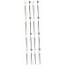 Baluue 16 Pcs Nose Shadow Brush Eye Concealer Brush Concealer Brush under Eye Eyeshadow Artificial Fiber