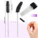 Dokpav 100 Pack Mascara Wands Lash Wands Black Disposable Eyelash Brush Black Makeup Brush with Crystal Handle Applicator Makeup Brush for Eyelash Extensions Eyelash Spoolies Eyebrow Brushes - Buy Online on SooperMarket.com