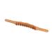 Gua Sha Stick made of wood two-row 20 pearls trigger point massager for muscles neck and back excavator massage scrap (beech 20 pearls)