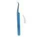 Beauty tweezers small eyelash tweezers stainless steel flexible for nail salon for eyelash artist (slanted tweezers)