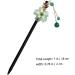 OSALADI Hanfu Hairpin Chinese Hairpins Tassel Hair Chopsticks Hair Sticks Tassel Hair Bun Stick Hanfu Hair Stick Vintage Hair Chopsticks Flower Tassel Glass Miss Chinese Style Hair up - Buy Online on SooperMarket.com