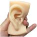 Artificial Human Pattern Silicone Ear - Silicone Simulation Ear for Micro Plastic Surgery Module Piercing Ear Piercing Teaching Demonstration - Buy Online on SooperMarket.com