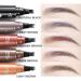 Waterproof Natural Eyebrow Pencil Precision Eyebrow Pencil Natural Fine Stroke Microblade Eyebrow Pencil Create Natural Eyebrows Easily Beautiful and Long-Lasting Waterproof Eyebrow Pencil Reddish Brown - Buy Online on SooperMarket.com