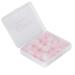 8 Pairs of Noise Reduction Earplugs (up to 27DB) Wax + Cotton Wool Waterproof Hearing Ear plugs for Adault Child Sleeping Working Studying Mowing ()